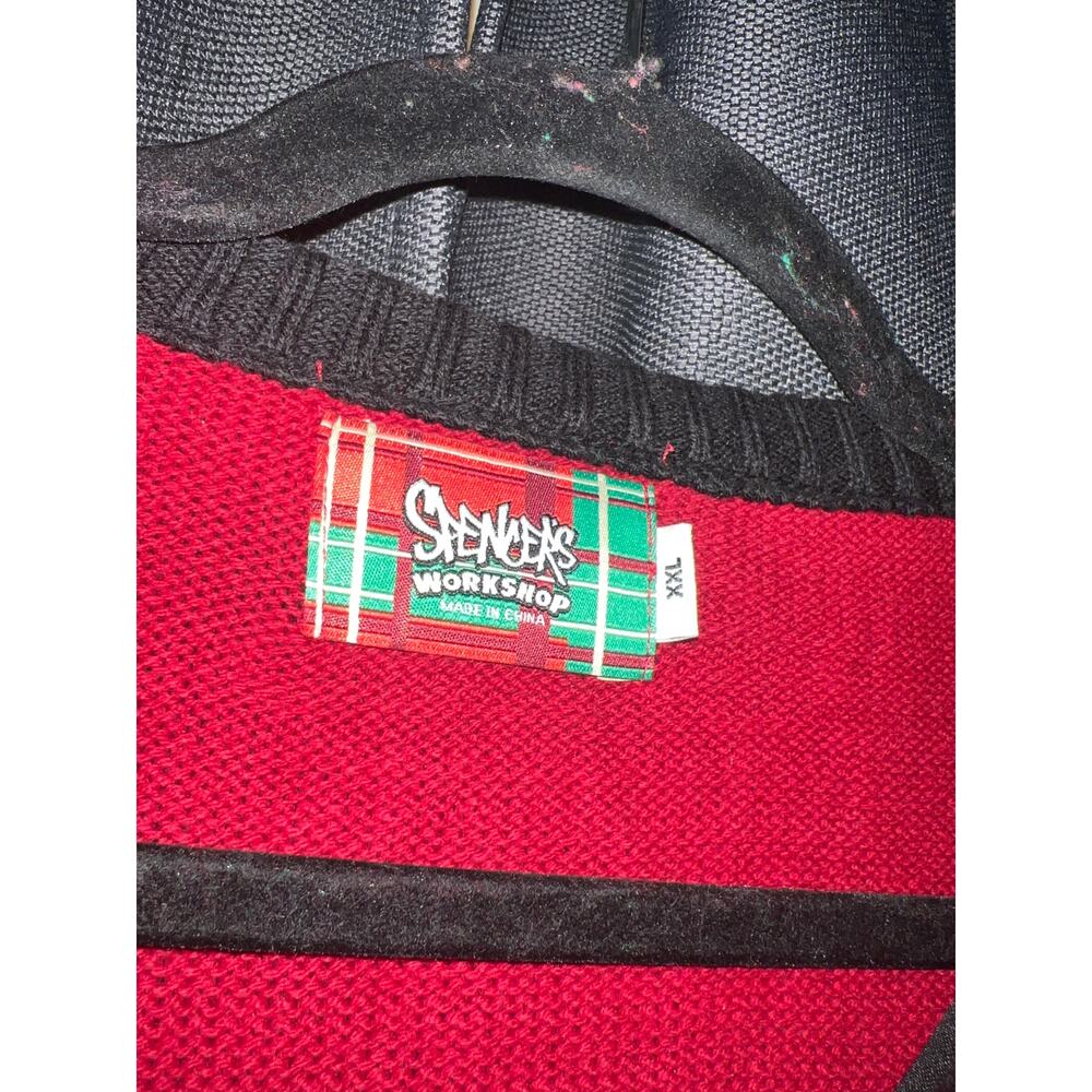 Ugly Christmas Sweater Xmas Size XXL Spencer’s - Picture 2 of 3
